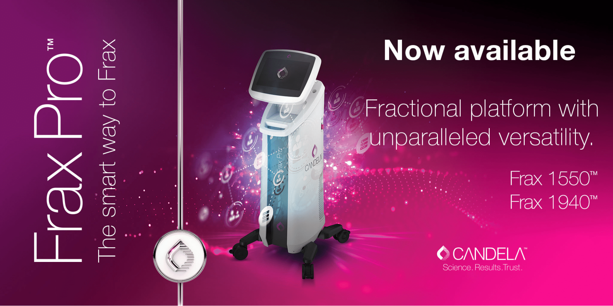 FraxPro Now Available banner